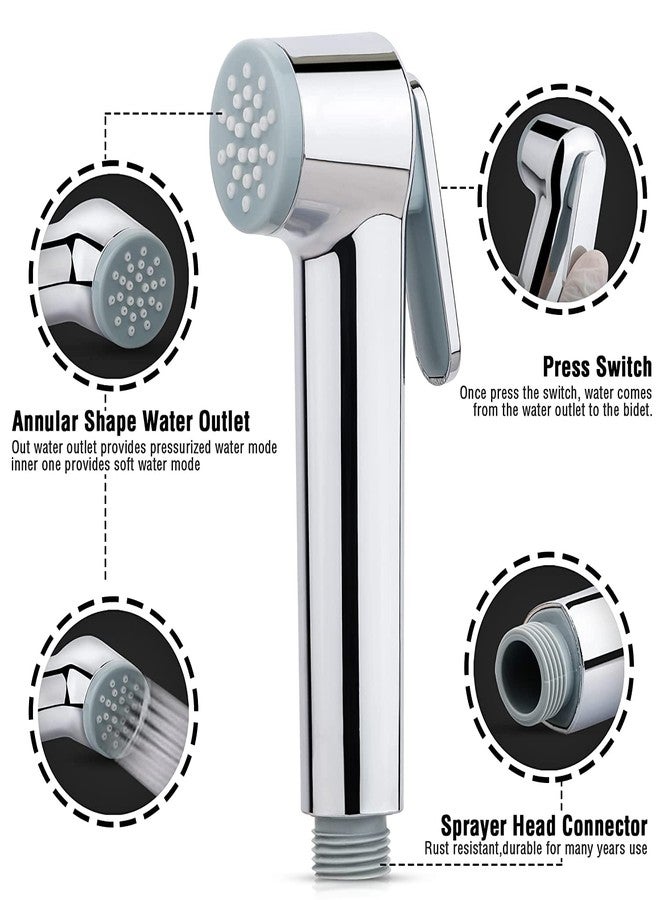 Clinton (ABS) Reva Health Faucet Chrome Finish - Image 2